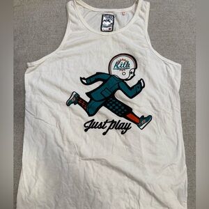 Kith Just Play X Play Clothes East Coast Project ECP Miami Dolphins Tank Top L